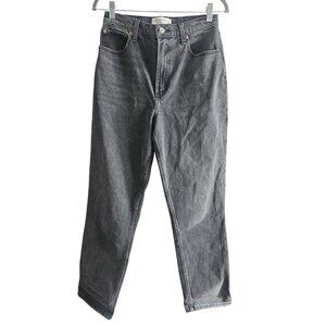 Abercrombie & Fitch Curve Love Ultra High Rise 90's Straight Jeans
